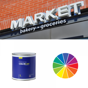 COLORCAN® Signage 2K Direct-paint - Any Colour 1L Vinny Byrne COLORCAN® Signage 2K Direct-paint - Any Colour 1L