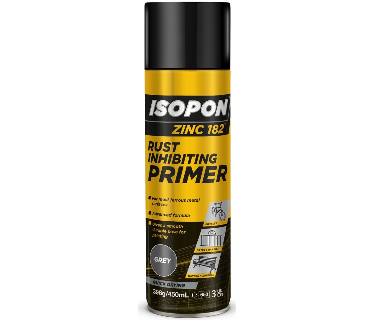 ZINC 182 Aerosol Anti-Rust Primer - 450ML