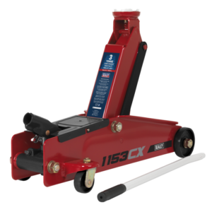 Heavy-Duty Long Reach Trolley Jack 3 Tonne Vinny Byrne Heavy-Duty Long Reach Trolley Jack 3 Tonne