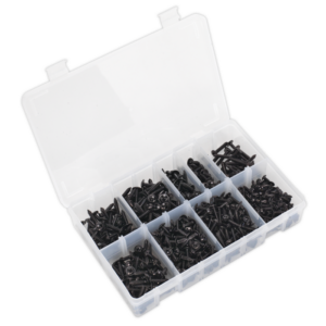 Self-Tapping Flanged Head Screw Assortment 700pc Vinny Byrne Self-Tapping Flanged Head Screw Assortment 700pc