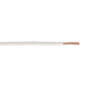 Thin Wall Automotive Cable Single 2mm² 28/0.30mm 50m - White Vinny Byrne Thin Wall Automotive Cable Single 2mm² 28/0.30mm 50m - White