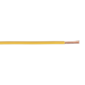 Thin Wall Automotive Cable Single 2mm² 28/0.30mm 50m - Yellow Vinny Byrne Thin Wall Automotive Cable Single 2mm² 28/0.30mm 50m - Yellow