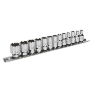 Premier Lock-On™ Socket Set 1/4"Sq Drive 13pc Vinny Byrne Premier Lock-On™ Socket Set 1/4"Sq Drive 13pc