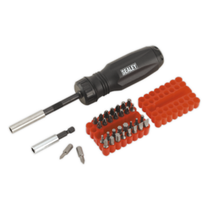 Premier Gearless Ratchet Screwdriver Set 34pc Vinny Byrne Premier Gearless Ratchet Screwdriver Set 34pc