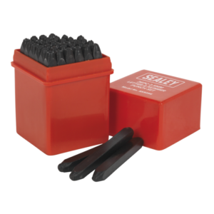 Letter & Number Punch Set 2.5mm 36pc