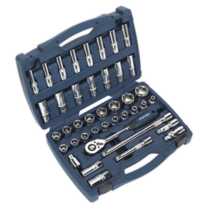 Premier Socket Set 1/2"Sq Drive 41pc Vinny Byrne Premier Socket Set 1/2"Sq Drive 41pc