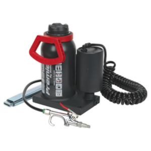 Premier Manual/Air Hydraulic Bottle Jack 20 Tonne Vinny Byrne Premier Manual/Air Hydraulic Bottle Jack 20 Tonne