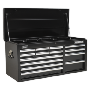 Superline PRO® Heavy-Duty Topchest 14 Drawer - Black Vinny Byrne Superline PRO® Heavy-Duty Topchest 14 Drawer - Black