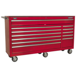 Superline PRO® Rollcab 12 Drawer - Red Vinny Byrne Superline PRO® Rollcab 12 Drawer - Red