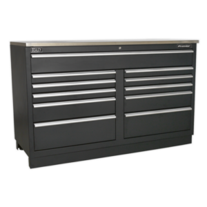 Premier™ Heavy-Duty Modular Floor Cabinet 11 Drawer 1550mm Vinny Byrne Premier™ Heavy-Duty Modular Floor Cabinet 11 Drawer 1550mm