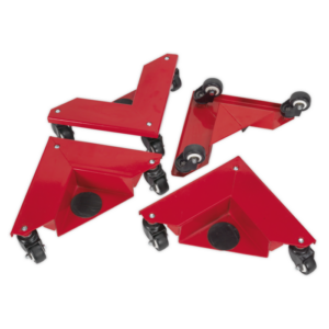 Corner Transport Dollies 150kg Capacity - Set of 4
