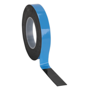 Double-Sided Adhesive Foam Tape 19mm x 5m Blue Backing Vinny Byrne Double-Sided Adhesive Foam Tape 19mm x 5m Blue Backing