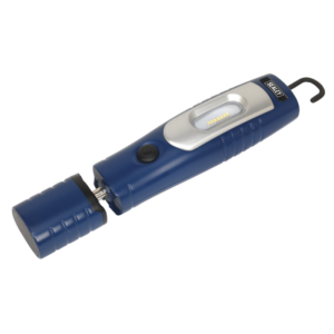 Rechargeable 360° Inspection Light 4W & 3W SMD LED - Blue Vinny Byrne Rechargeable 360° Inspection Light 4W & 3W SMD LED - Blue