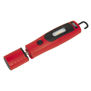Rechargeable 360° Inspection Light 4W & 3W SMD LED - Red Vinny Byrne Rechargeable 360° Inspection Light 4W & 3W SMD LED - Red