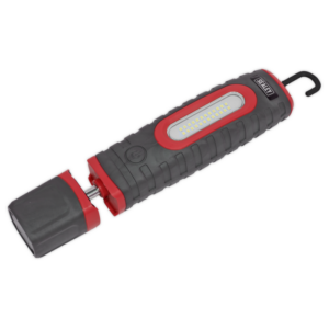 Rechargeable 360° Inspection Light 15W & 3W SMD LED - Red Vinny Byrne Rechargeable 360° Inspection Light 15W & 3W SMD LED - Red