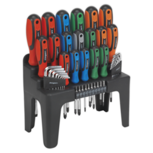 Siegen Screwdriver, Hex Key & Bit Set 44pc Vinny Byrne Siegen Screwdriver, Hex Key & Bit Set 44pc