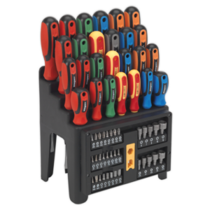 Siegen Screwdriver, Bit & Nut Driver Set 61pc Vinny Byrne Siegen Screwdriver, Bit & Nut Driver Set 61pc