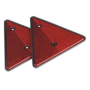 Rear Reflective Red Triangle - Pack of 2