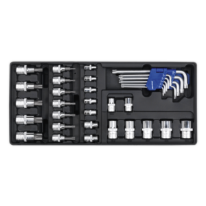 Premier TRX-Star* Key, Socket Bit & Socket Set with Tool Tray 35pc Vinny Byrne Premier TRX-Star* Key, Socket Bit & Socket Set with Tool Tray 35pc