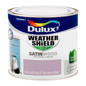 Dulux Weathershield Exterior Satinwood Brushed Lavender - 2.5L Vinny Byrne Dulux Weathershield Exterior Satinwood Brushed Lavender - 2.5L