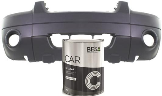 Textured Plastic Paint Black 1lt