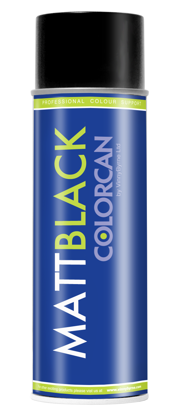COLORCAN Black Matt 500ml