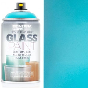 Montana Frosted Glass Teal Spray Paint - 250ml Vinny Byrne Montana Frosted Glass Teal Spray Paint - 250ml