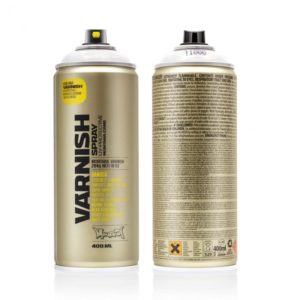 Montana® Varnish Semi-Gloss Spray 400ml Vinny Byrne Montana® Varnish Semi-Gloss Spray 400ml
