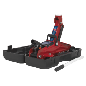 Short Chassis Trolley Jack with Storage Case 2 Tonne Vinny Byrne Short Chassis Trolley Jack with Storage Case 2 Tonne