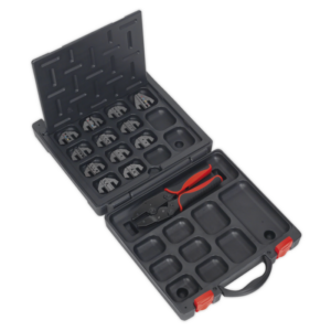 Ratchet Crimping Tool with Jaws and Storage Case Vinny Byrne Ratchet Crimping Tool with Jaws and Storage Case