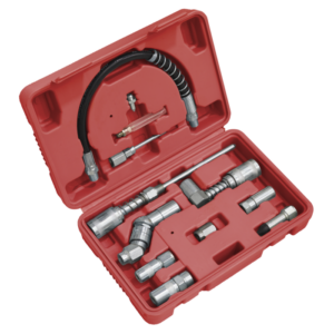 Grease Gun Adaptor Kit 12pc Vinny Byrne Grease Gun Adaptor Kit 12pc
