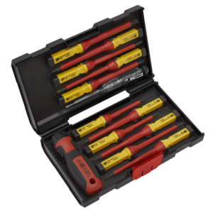 Premier Interchangeable Screwdriver Set 13pc - VDE Approved Vinny Byrne Premier Interchangeable Screwdriver Set 13pc - VDE Approved