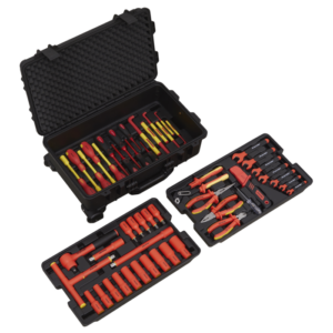 Premier Insulated Tool Kit 1/2"Sq Drive 1000V 49pc Vinny Byrne Premier Insulated Tool Kit 1/2"Sq Drive 1000V 49pc
