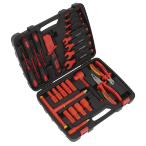 Premier Insulated Tool Kit 1000V 27pc - VDE Approved Vinny Byrne Premier Insulated Tool Kit 1000V 27pc - VDE Approved