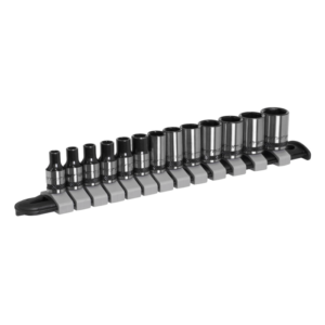 Premier Black Socket Set 1/4"Sq Drive 13pc Vinny Byrne Premier Black Socket Set 1/4"Sq Drive 13pc