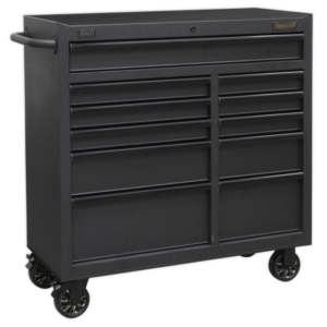 Superline PRO® Black Edition Rollcab with 11 Soft Close Drawers 1040mm Vinny Byrne Superline PRO® Black Edition Rollcab with 11 Soft Close Drawers 1040mm
