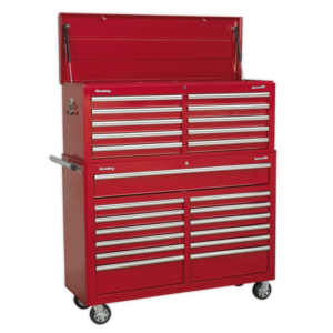 Superline PRO® Tool Chest Combination 23 Drawer - Red Vinny Byrne Superline PRO® Tool Chest Combination 23 Drawer - Red
