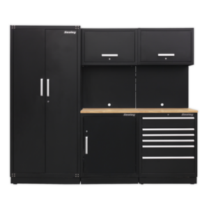 Premier™ Storage System with Hardwood Worktop 2.48m Vinny Byrne Premier™ Storage System with Hardwood Worktop 2.48m