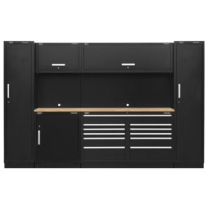 Premier™ Storage System with Hardwood Worktop 3.55m Vinny Byrne Premier™ Storage System with Hardwood Worktop 3.55m