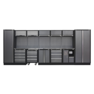 Superline PRO® Storage System with Stainless Worktop 4.92m Vinny Byrne Superline PRO® Storage System with Stainless Worktop 4.92m