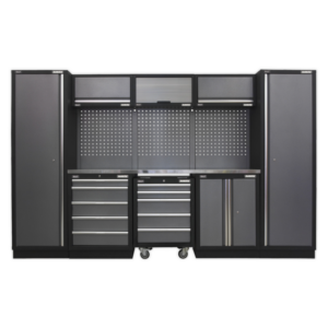 Superline PRO® Storage System with Stainless Worktop 3.24m Vinny Byrne Superline PRO® Storage System with Stainless Worktop 3.24m