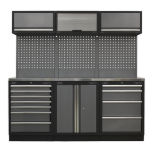 Superline PRO® Storage System with Stainless Worktop 2.04m Vinny Byrne Superline PRO® Storage System with Stainless Worktop 2.04m