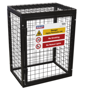 Gas Cylinder Safety Cage -  2 x 19kg