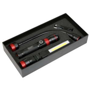 Rechargeable Inspection Light Interchangeable 3-in-1 COB LED Vinny Byrne Rechargeable Inspection Light Interchangeable 3-in-1 COB LED