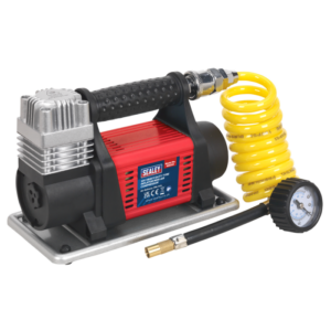 Heavy-Duty Tyre Inflator/Mini Air Compressor 12V Vinny Byrne Heavy-Duty Tyre Inflator/Mini Air Compressor 12V