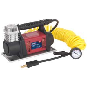 Heavy-Duty Tyre Inflator/Mini Air Compressor 12V Vinny Byrne Heavy-Duty Tyre Inflator/Mini Air Compressor 12V