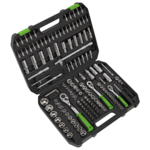 Siegen Socket Set 1/4", 3/8" & 1/2"Sq Drive 171pc Vinny Byrne Siegen Socket Set 1/4", 3/8" & 1/2"Sq Drive 171pc