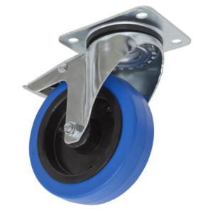 125mm Castor Wheel with Swivel Plate & Total Lock Vinny Byrne 125mm Castor Wheel with Swivel Plate & Total Lock