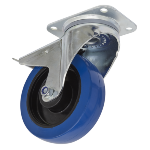 160mm Castor Wheel with Swivel Plate & Total Lock Vinny Byrne 160mm Castor Wheel with Swivel Plate & Total Lock