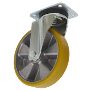 200mm Castor Wheel with Swivel Plate Vinny Byrne 200mm Castor Wheel with Swivel Plate